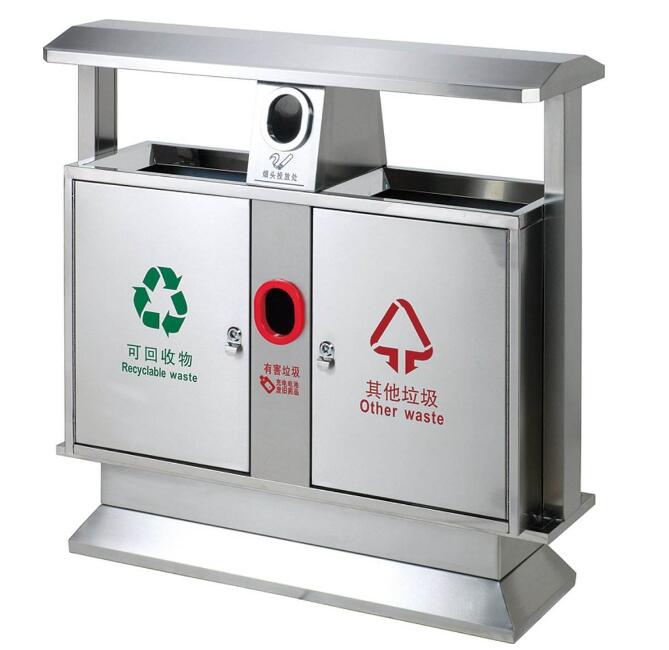新型不锈钢垃圾箱怎样投放使用?
