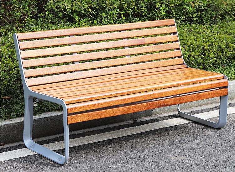 不锈钢+菠萝格景观坐凳，不至于颜值！