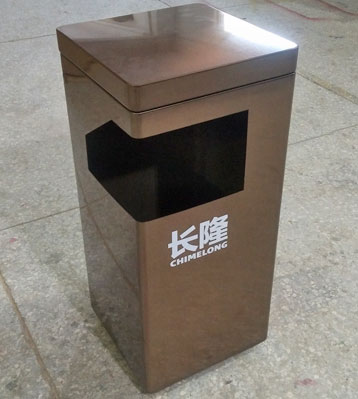 不锈钢单分类垃圾桶金属果皮箱 不锈钢单分类垃圾桶金属果皮箱