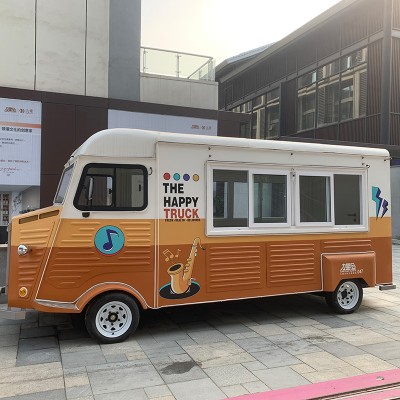 不锈钢户外摆摊车网红街景小吃车
