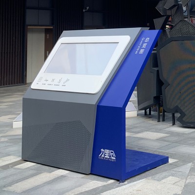 不锈钢指示牌立式户外大型精神堡垒景区导向指引牌