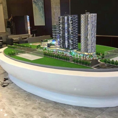 玻璃钢展台售楼处沙盘