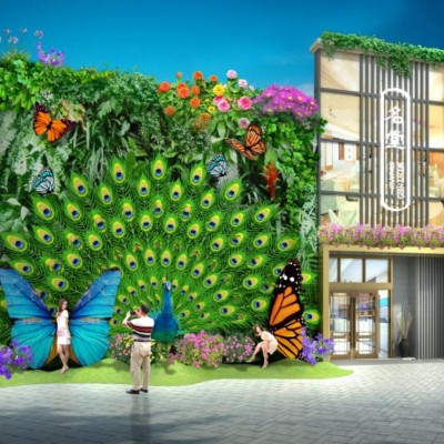 云南彩云之南商业体综合美陈设计制作