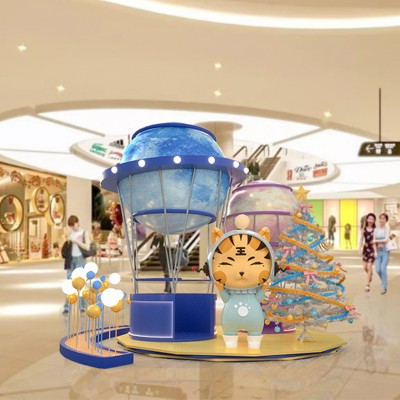 灯泡虎商场美陈圣诞元旦装饰商业美陈