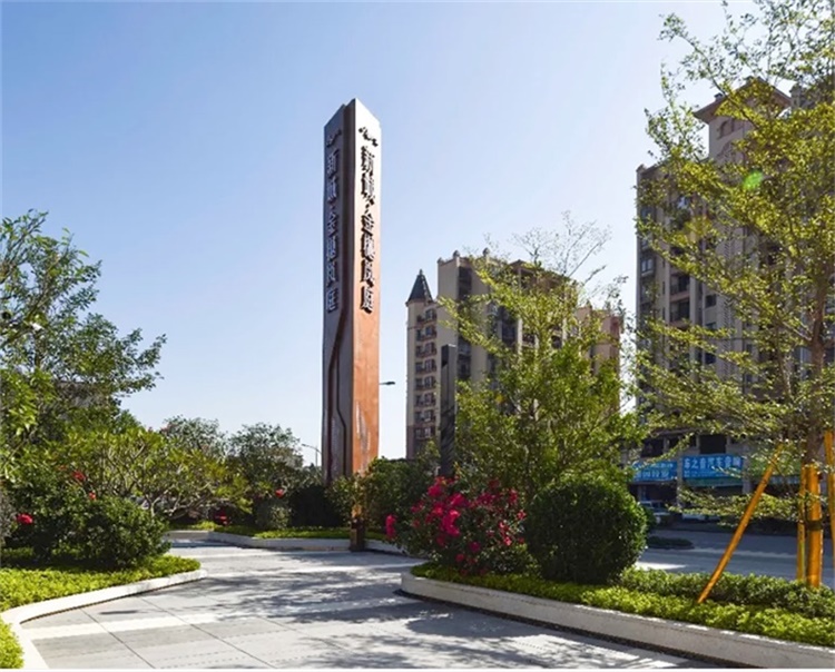 大型精神堡垒设计立式导向牌不锈钢指示牌定制 大型精神堡垒设计立式导向牌不锈钢指示牌定制