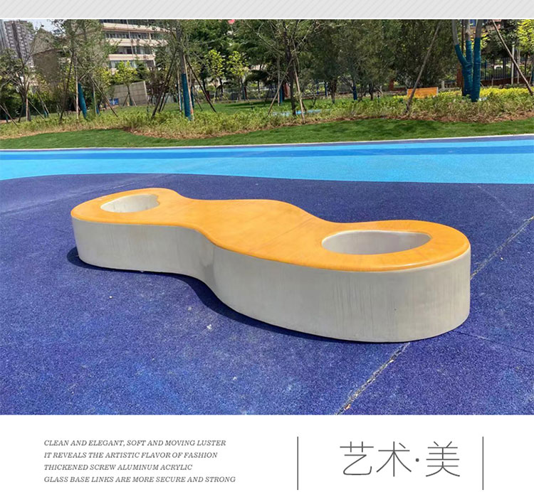 玻璃钢GRC异形树池坐凳户外景观花坛种植池 玻璃钢GRC异形树池坐凳户外景观花坛种植池