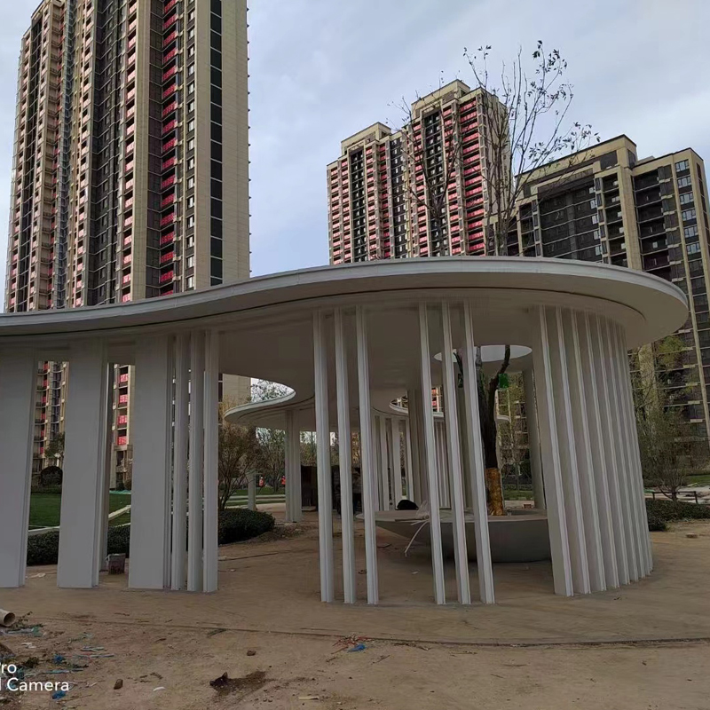 不锈钢异形廊架雕塑定制景观艺术工程摆件 不锈钢异形廊架雕塑定制景观艺术工程摆件