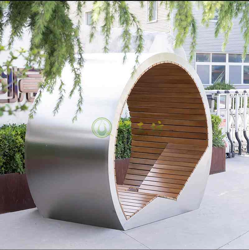 不锈钢异形景观座椅创意户外休闲坐凳 不锈钢异形景观座椅创意户外休闲坐凳