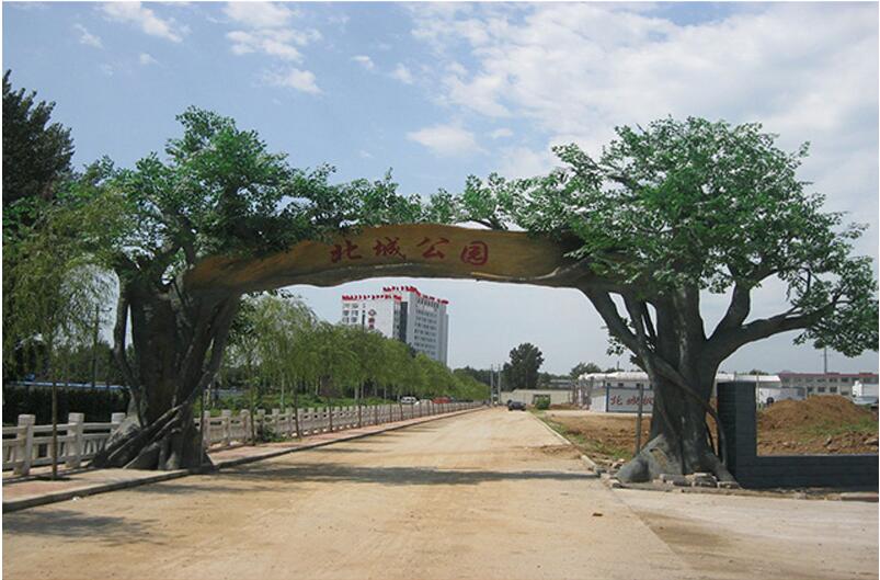 GRC景观门头造型公园景区艺术门头雕塑 GRC景观门头造型公园景区艺术门头雕塑
