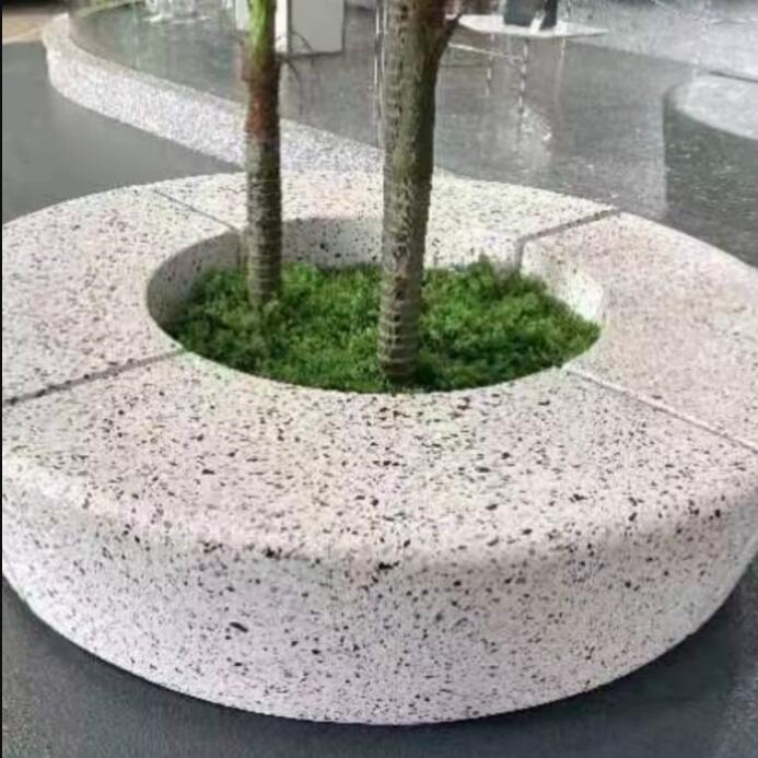 GRC异形花坛坐凳景观户外树池座椅 GRC异形花坛坐凳景观户外树池座椅
