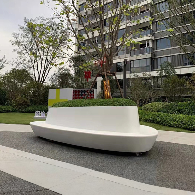 grc树池坐凳户外景观花坛花池座椅 grc树池坐凳户外景观花坛花池座椅