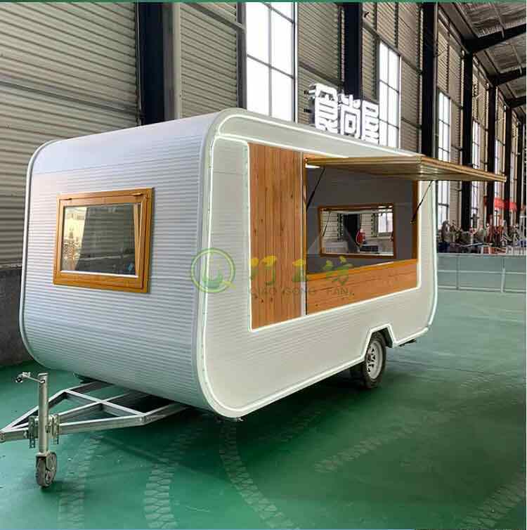 网红街景艺术餐车不锈钢金属摆摊小吃车 网红街景艺术餐车不锈钢金属摆摊小吃车