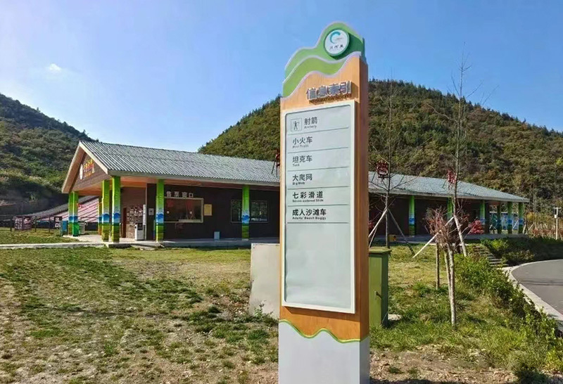 景区小镇不锈钢导视牌户外广告标牌 景区小镇不锈钢导视牌户外广告标牌