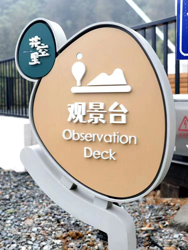 不锈钢导视牌户外景区广告标识牌 不锈钢导视牌户外景区广告标识牌
