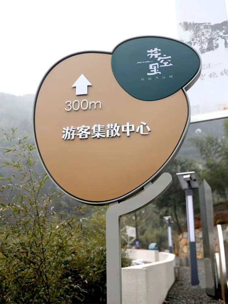 不锈钢导视牌户外景区广告标识牌 不锈钢导视牌户外景区广告标识牌