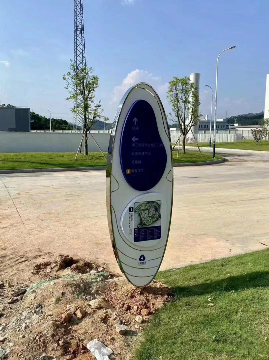不锈钢导视牌景区公园广告标识导向牌 不锈钢导视牌景区公园广告标识导向牌