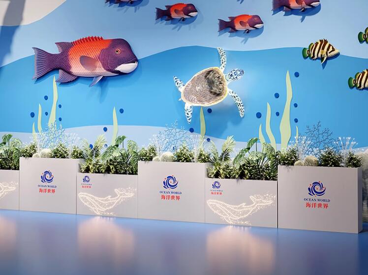 不锈钢长方形花盆景观街区艺术花箱 不锈钢长方形花盆景观街区艺术花箱